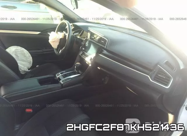2HGFC2F87KH521436 фото 6