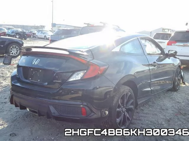 2HGFC4B86KH300346 фото 5
