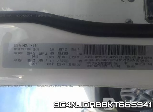 3C4NJDAB8KT665941 фото 9