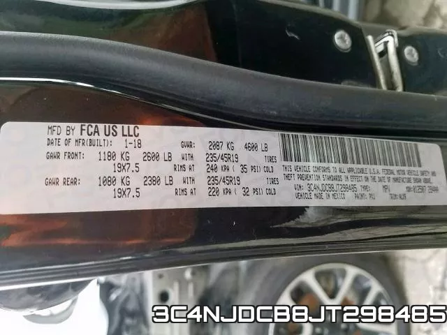3C4NJDCB8JT298485 фото 2
