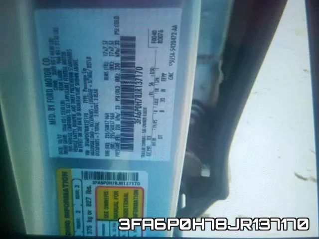 3FA6P0H78JR137170 фото 2