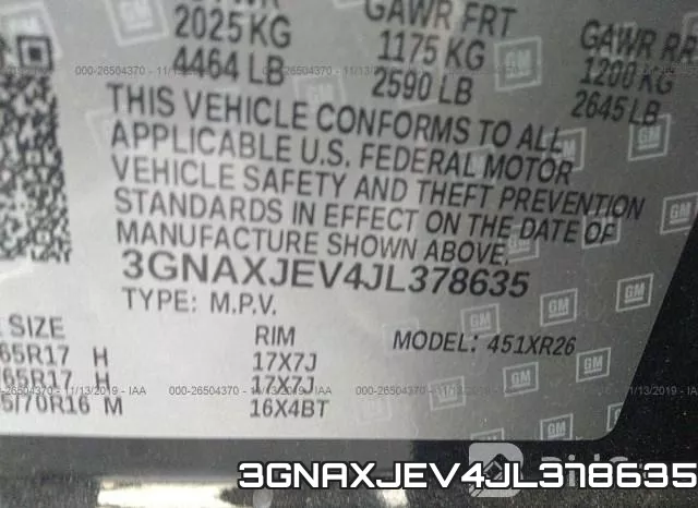 3GNAXJEV4JL378635 фото 10