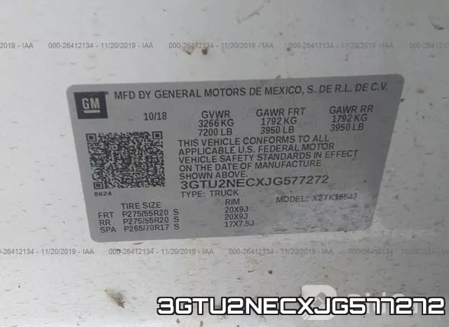 3GTU2NECXJG577272 фото 8