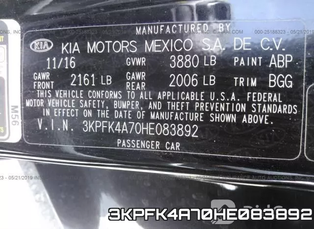 3KPFK4A70HE083892 фото 9