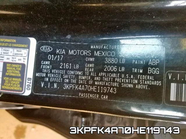 3KPFK4A70HE119743 фото 2