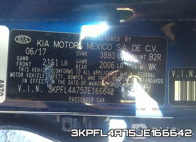 3KPFL4A75JE166642 фото 9