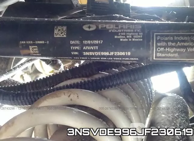 3NSVDE996JF230619 фото 2