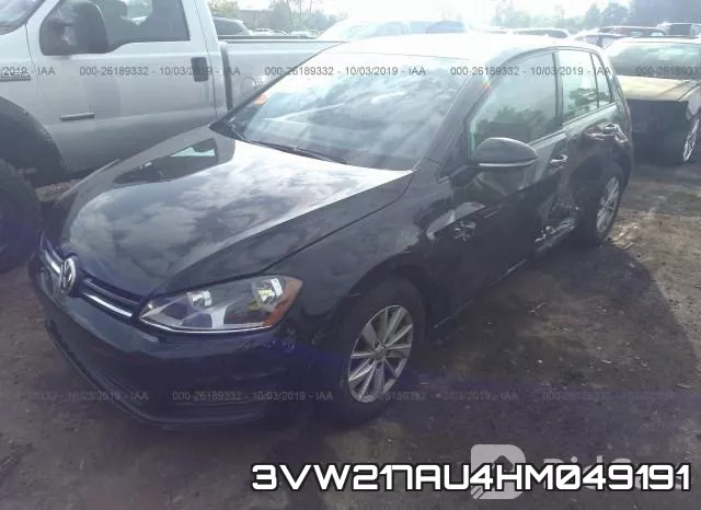 3VW217AU4HM049191 фото 2