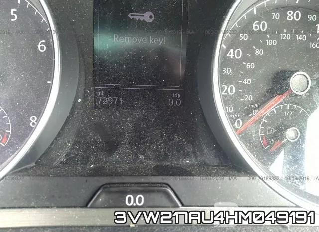 3VW217AU4HM049191 фото 7