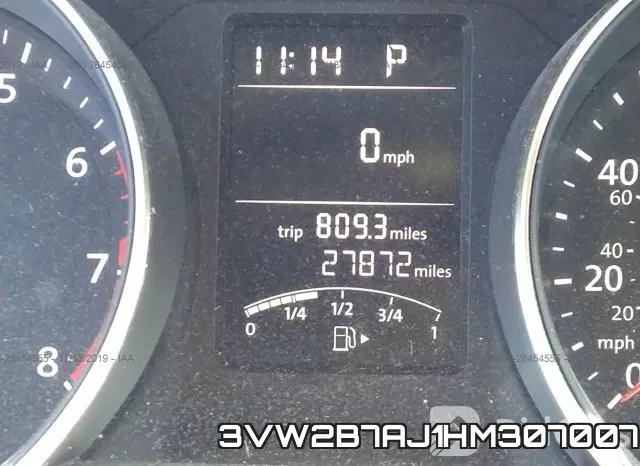 3VW2B7AJ1HM307007 фото 7