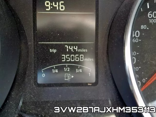 3VW2B7AJXHM353113 фото 7