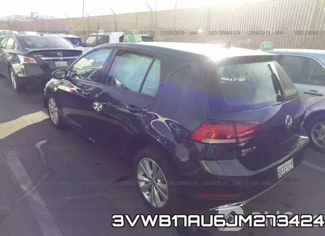 3VWB17AU6JM273424 фото 3