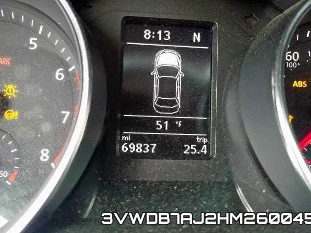 3VWDB7AJ2HM260045 фото 8