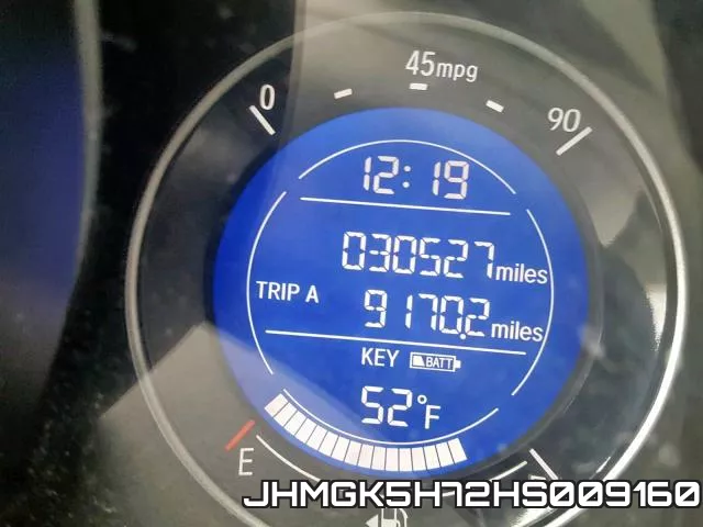 JHMGK5H72HS009160 фото 9