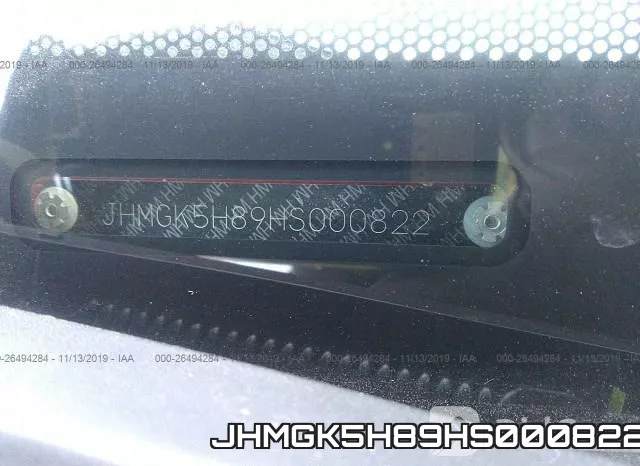 JHMGK5H89HS000822 фото 10