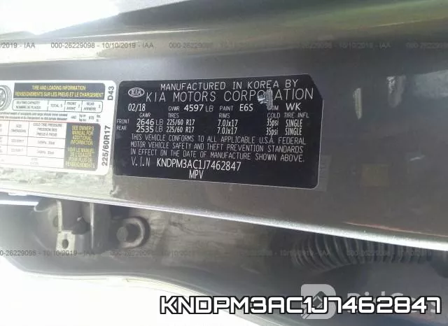 KNDPM3AC1J7462847 фото 7