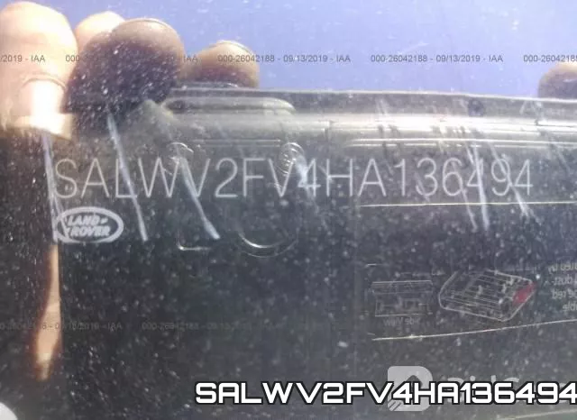 SALWV2FV4HA136494 фото 10