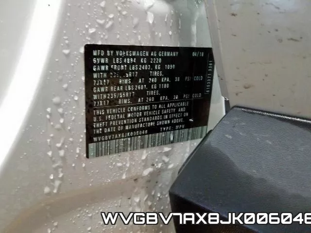 WVGBV7AX8JK006046 фото 2