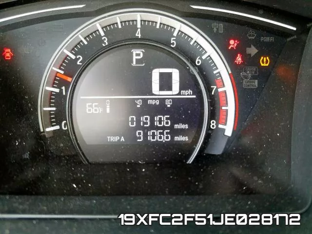 19XFC2F51JE028172 фото 7