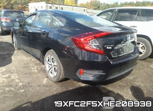 19XFC2F5XHE208938 фото 3