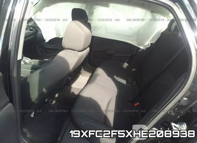 19XFC2F5XHE208938 фото 7