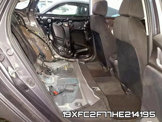 19XFC2F77HE214195 фото 7