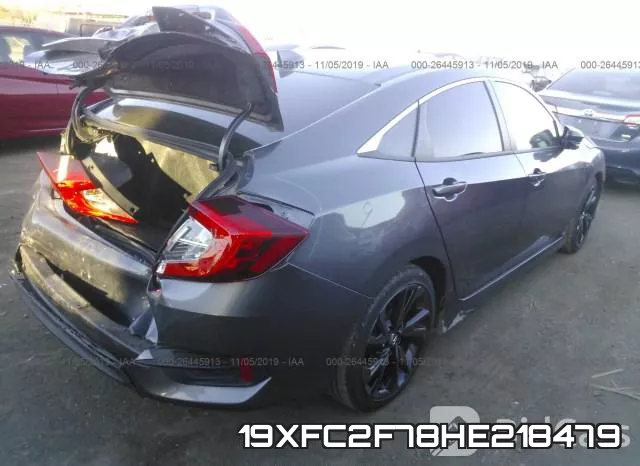 19XFC2F78HE218479 фото 3