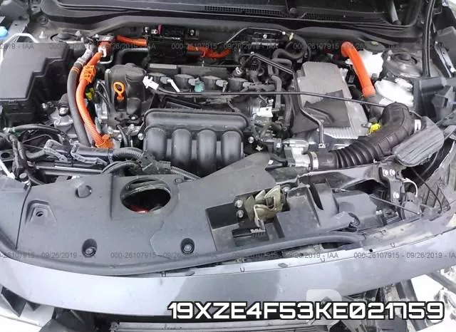 19XZE4F53KE021759 фото 2