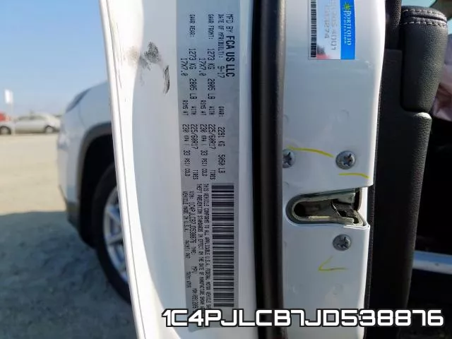1C4PJLCB7JD538876 фото 2