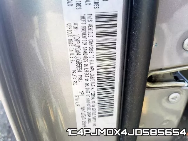 1C4PJMDX4JD585654 фото 2