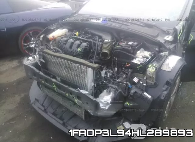 1FADP3L94HL289893 фото 6
