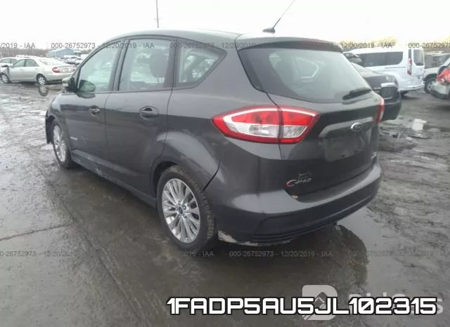 1FADP5AU5JL102315 фото 3