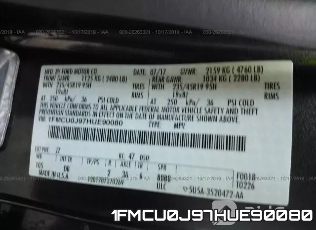 1FMCU0J97HUE90080 фото 7