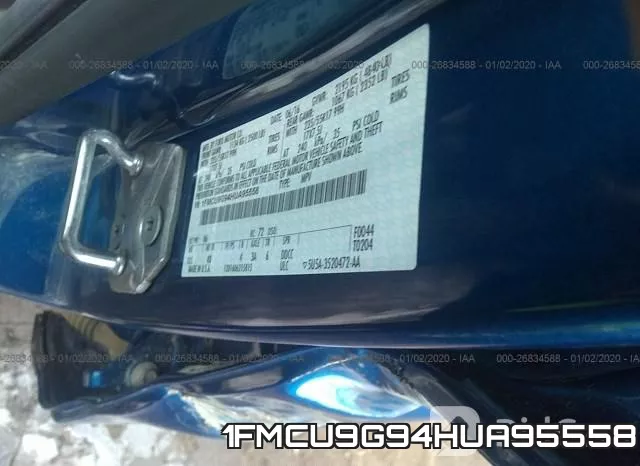 1FMCU9G94HUA95558 фото 9