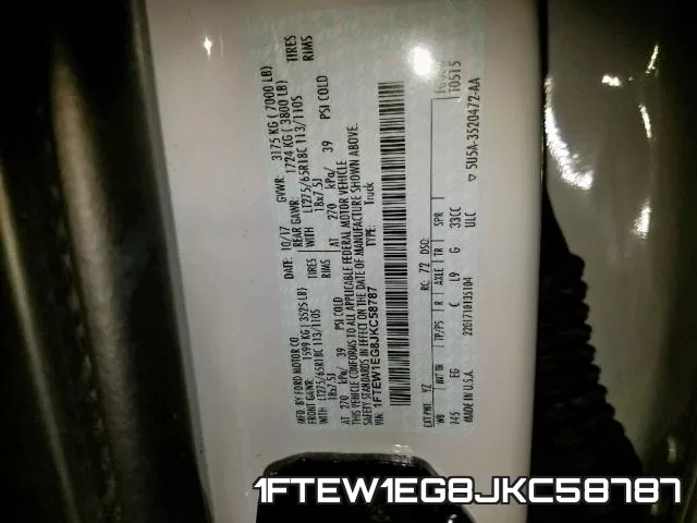 1FTEW1EG8JKC58787 фото 2