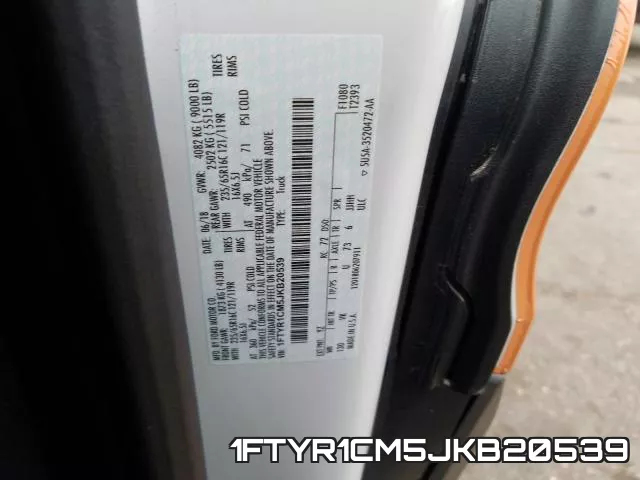 1FTYR1CM5JKB20539 фото 2
