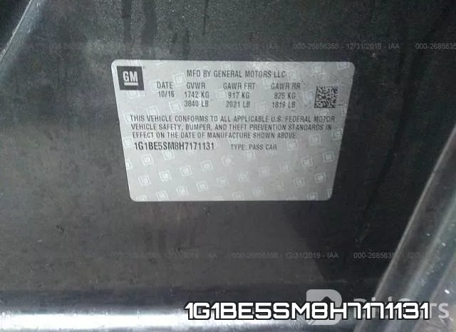 1G1BE5SM8H7171131 фото 8