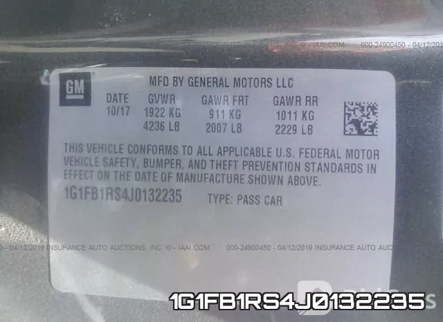 1G1FB1RS4J0132235 фото 7