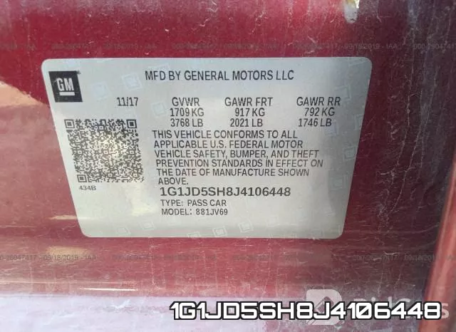 1G1JD5SH8J4106448 фото 9