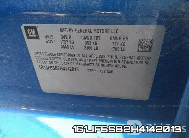 1G1JF6SB2H4142013 фото 9