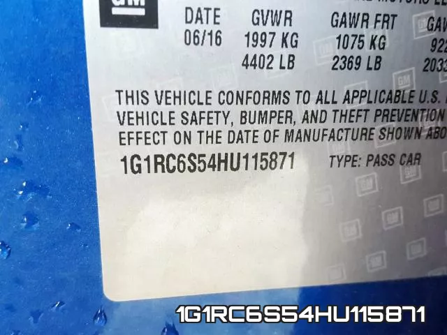 1G1RC6S54HU115871 фото 2