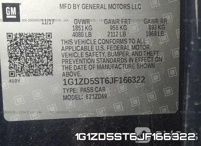 1G1ZD5ST6JF166322 фото 10