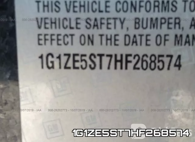 1G1ZE5ST7HF268574 фото 9