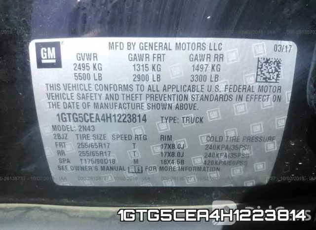 1GTG5CEA4H1223814 фото 10