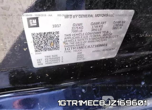 1GTR1MEC8JZ169601 фото 10