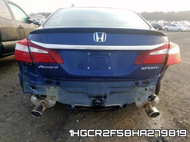 1HGCR2F58HA279819 фото 9
