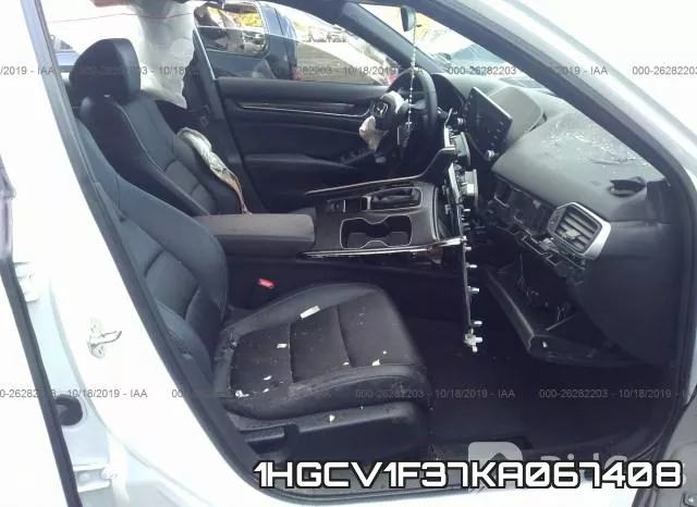 1HGCV1F37KA067408 фото 6