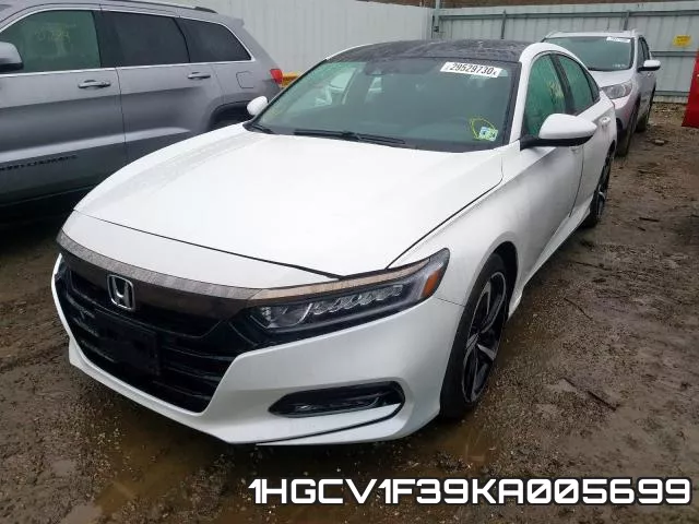 1HGCV1F39KA005699 фото 3