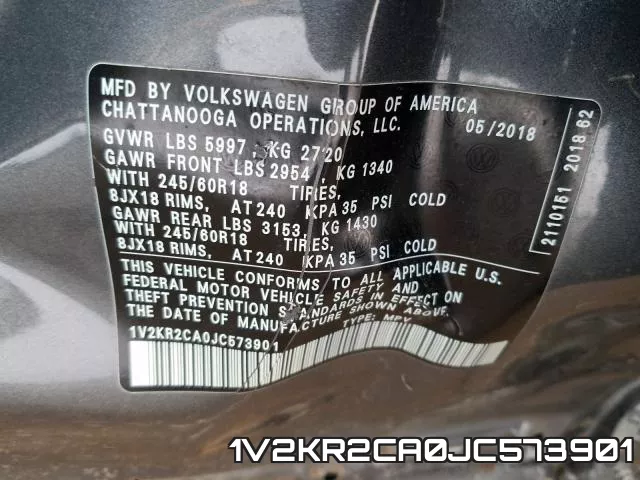 1V2KR2CA0JC573901 фото 2