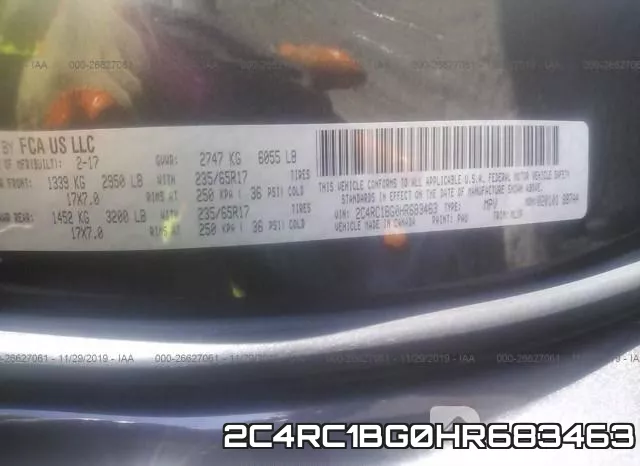 2C4RC1BG0HR683463 фото 8